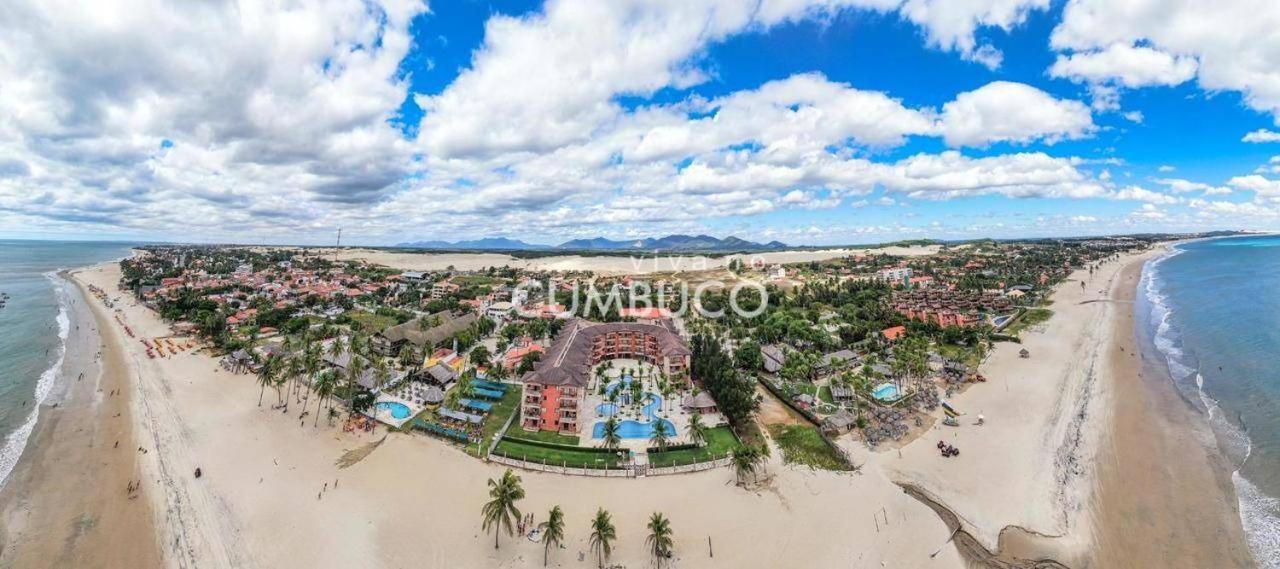 Kariri 215 46M², Pe Na Areia, Varanda Vista Mar! Cumbuco Dış mekan fotoğraf